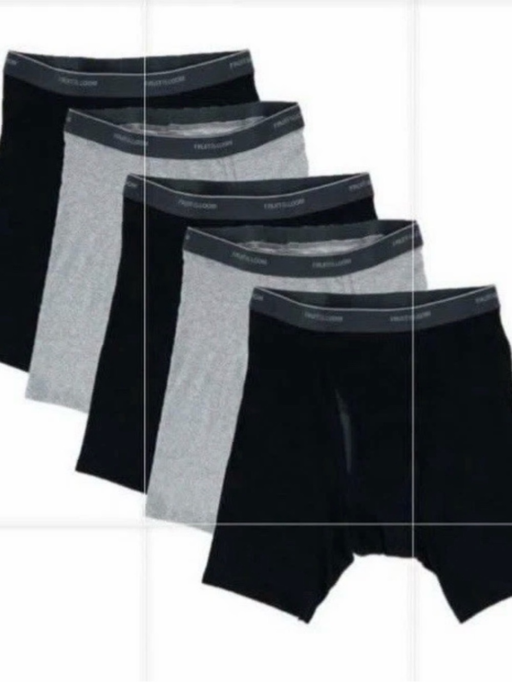 5 Fruit of the Loom Men's Coolzone Boxer Briefs Moisture Wicking Eversoft Large